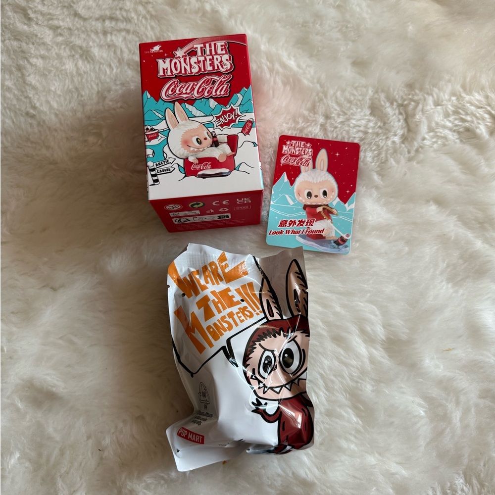 Labubu × Coca-Cola The Monsters “Look What I Found” – Sealed & Discontinued
